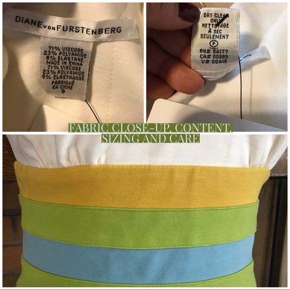 DIANE VON FURSTENBERG "ROSSA" FIT & FLARE DRESS - Picture 13 of 15